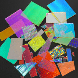Dichroic on Clear Glass