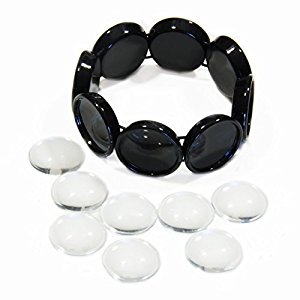 Bracelet Black Circles Photo Jewelry